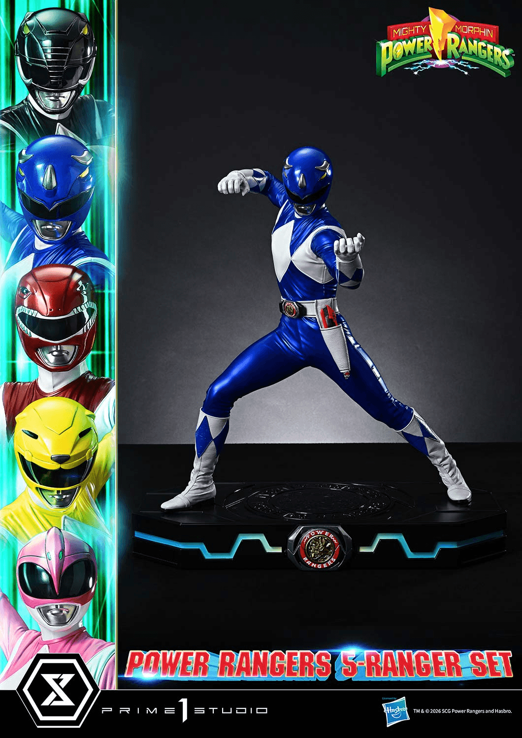 Premium Masterline Mighty Morphin Power Rangers Power Rangers 5-Ranger Set