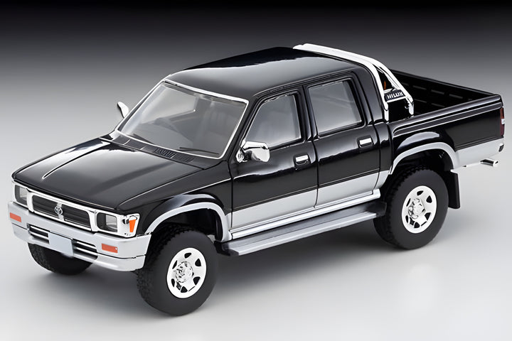 Tomica 1/64 Limited Vintage LV-N255c Hilux 4WD Pick Up Double Cab SSR-X Black/Silver 95