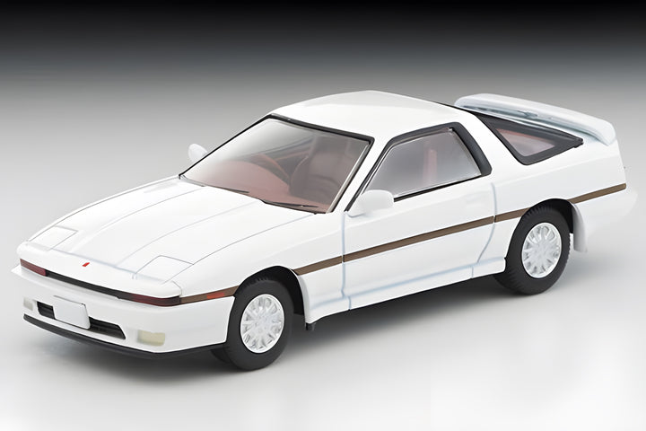 Tomica Limited Vintage 1/64 LV-N106E Toyota Supra 3.0GT Turbo White 1986