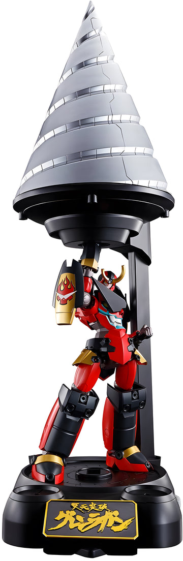 GX-107 Gurren Lagann & Giga Drill Set "Tengen Toppa Gurren Lagann", TAMASHII NATIONS Soul of Chogokin