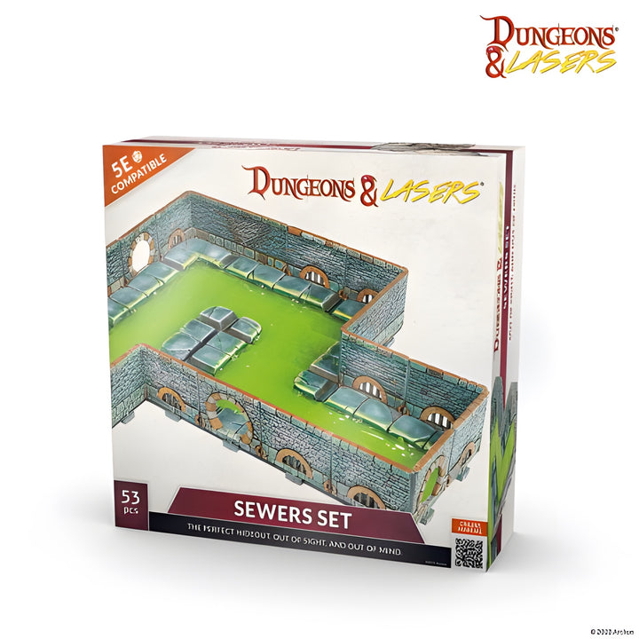 Archon Studio Dungeons and Lasers: Sewers Set (D&L Starter Sets)
