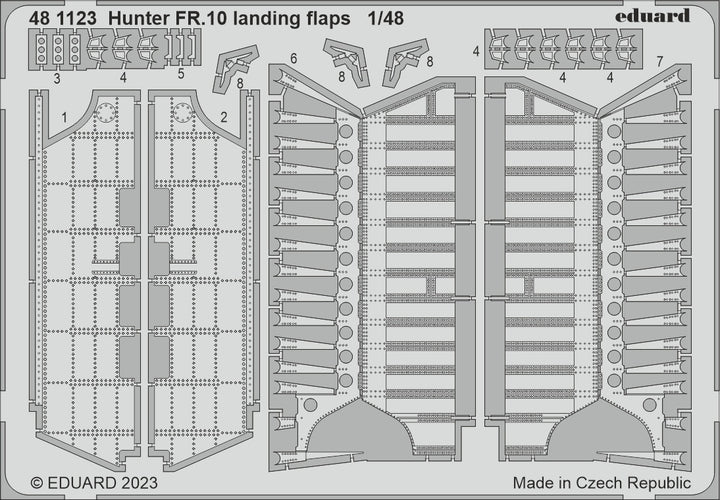 Eduard Hunter FR.10 1/48 Big Ed for AIRFIX