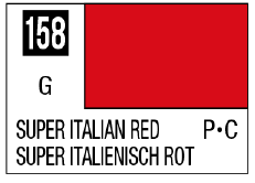 Mr Hobby Mr. Color 158 - Super Italian Red (Gloss/Primary Car) | 4973028717174