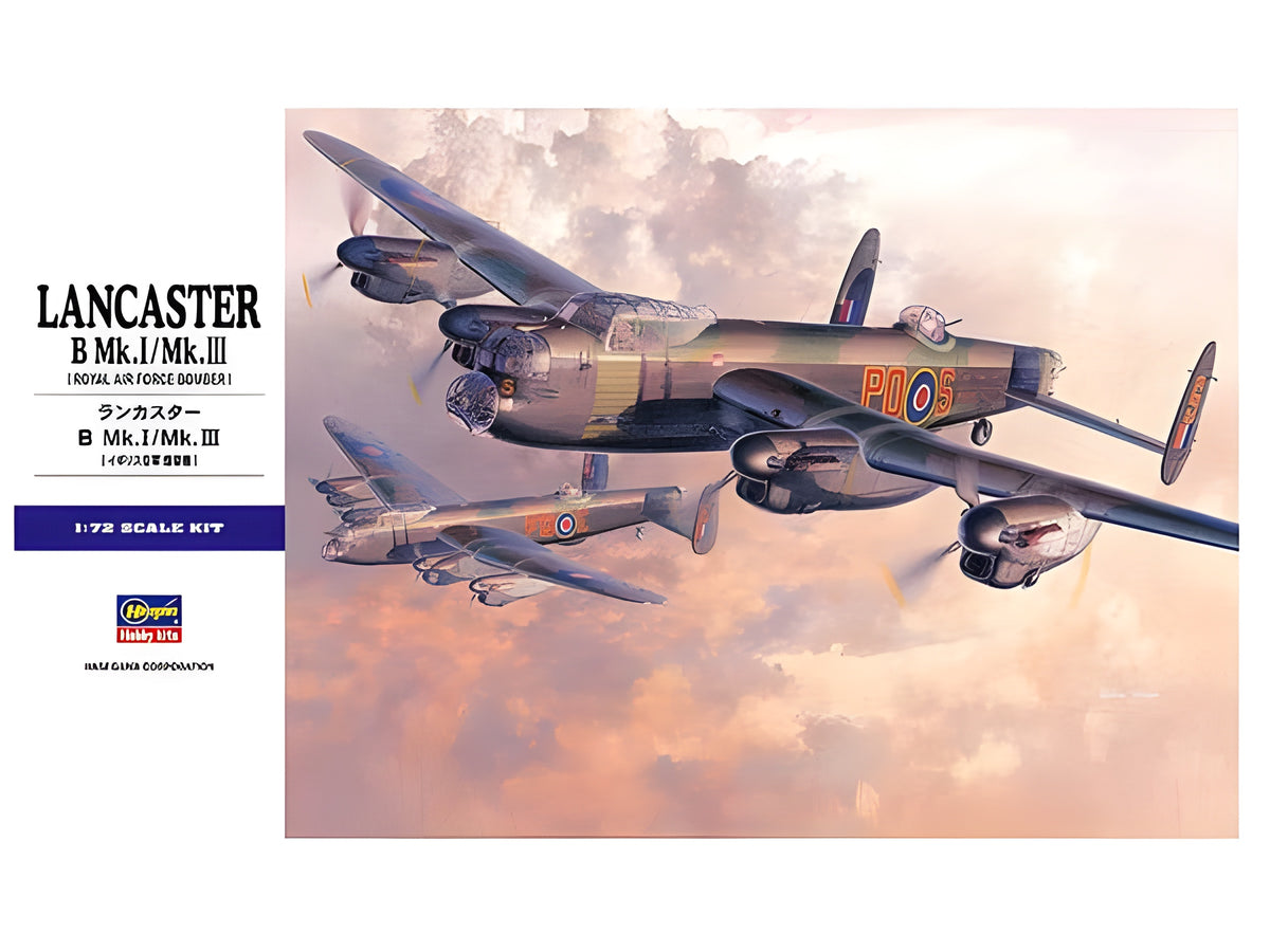 Hasegawa 1/72 Lancaster B. Mk.I/Mk.III