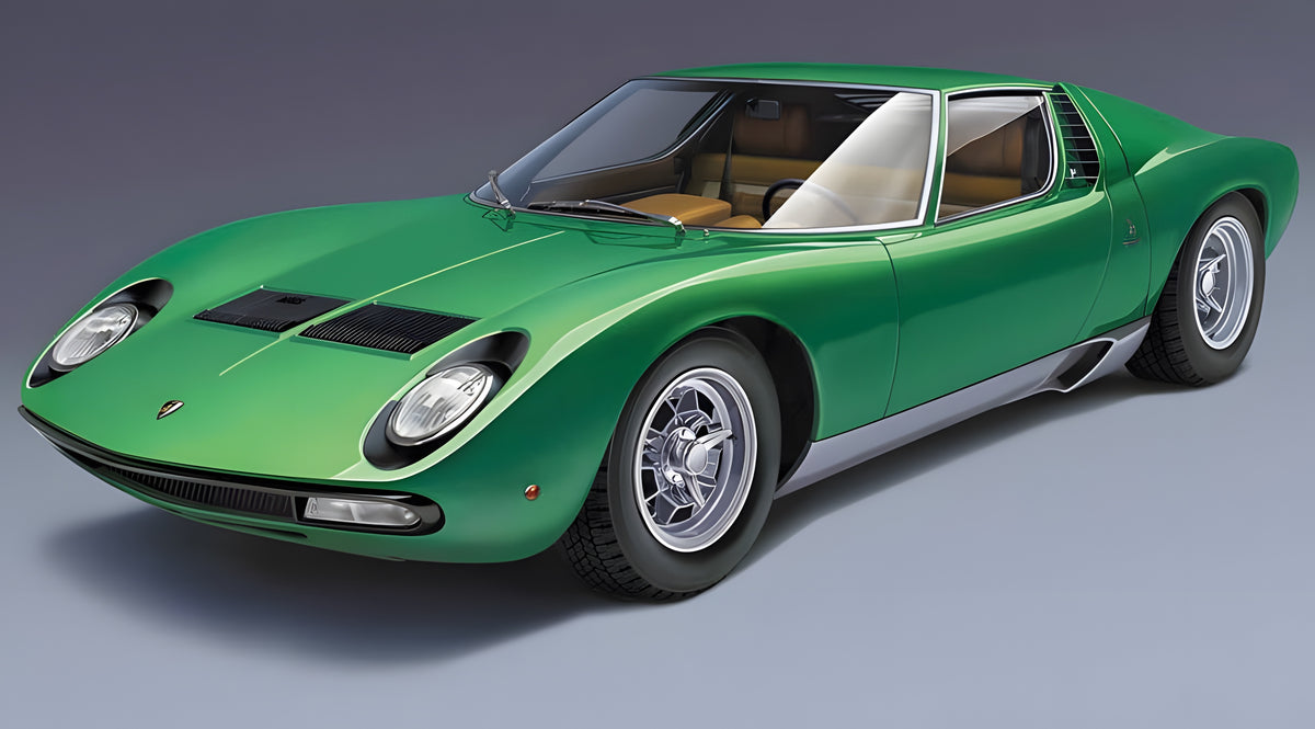 1/24 LAMBORGHINI MIURA P400 SV "CHASSIS No.4846 Full Restoration"