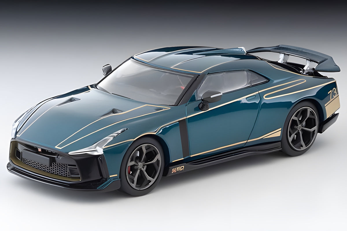 Tomica Limited Vintage NEO 1/64 LV-N Nissan GT-R50 by Italdesign Dark Green