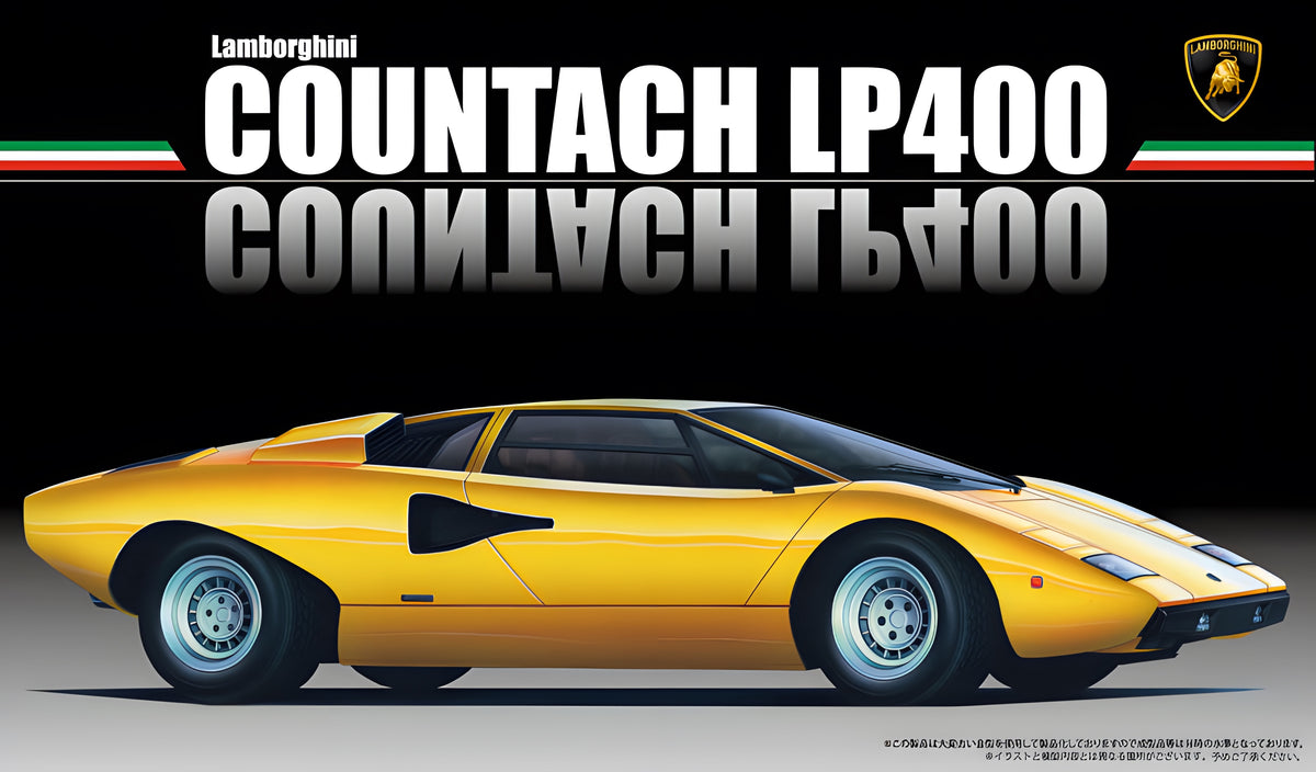 Fujimi 1/24 Lamborghini Countach LP400