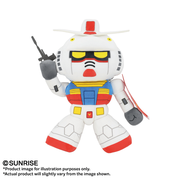 RX-78-2 Gundam "Mobile Suit Gundam" NuiMotions Bandai Namco Nui Plush