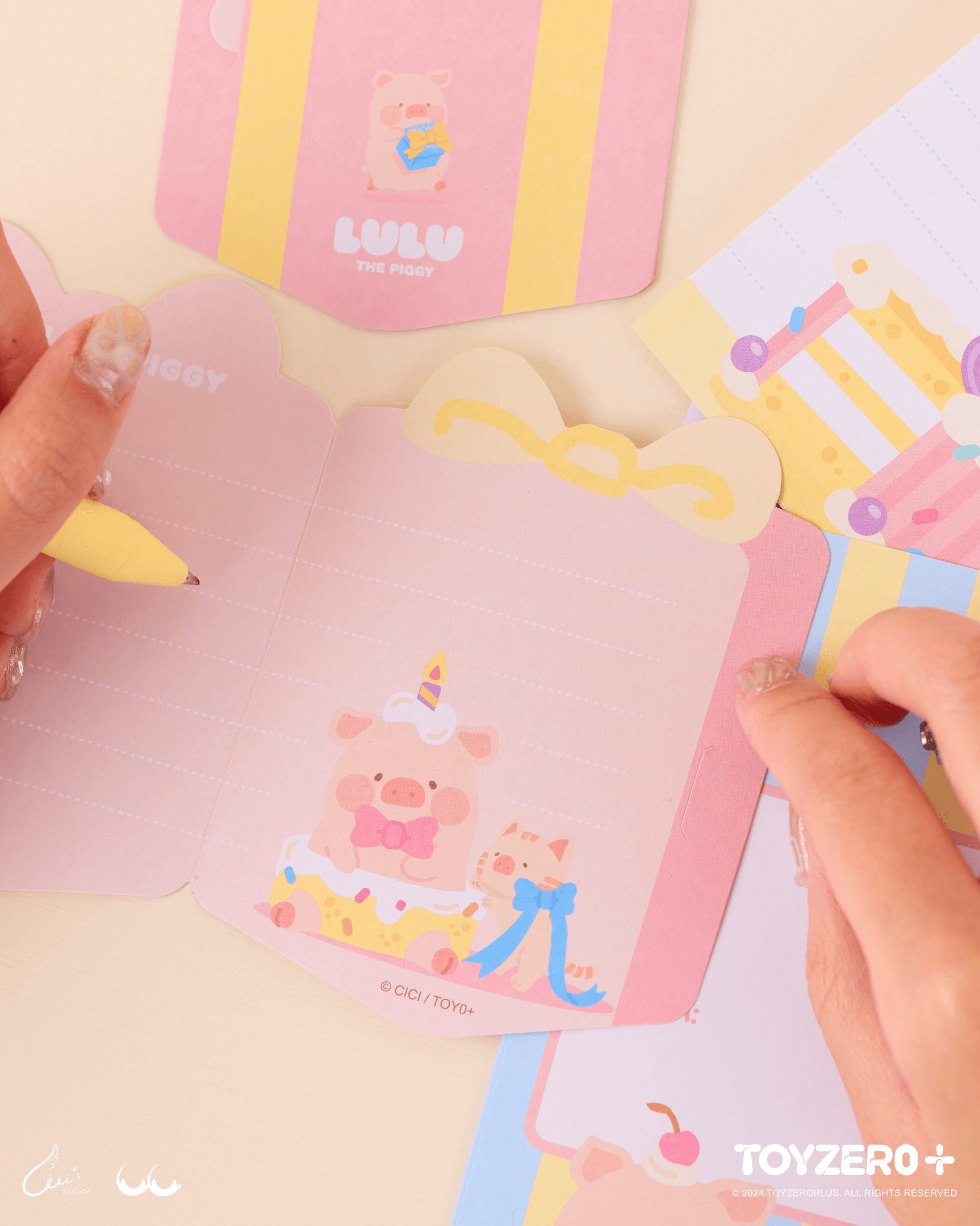 LuLu the Piggy Birthday - Message Letter | 781005360794