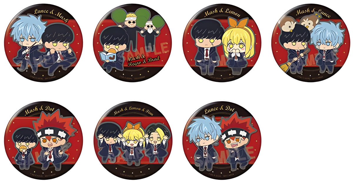 MegaHouse Metal Badge Collection "Metal Badge Collection MASHLE Buddycolle ver." Buddycolle ver.