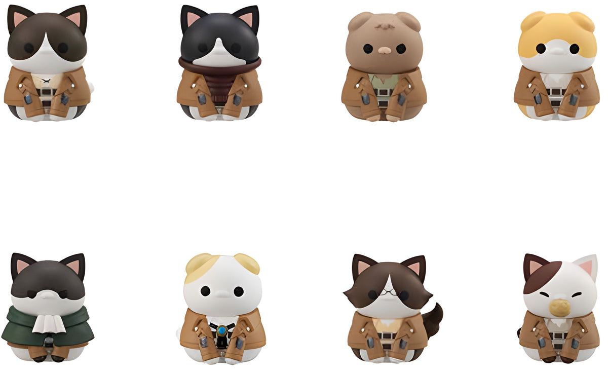 MegaHouse MEGA CAT PROJECT Attack on Titan Attack on Tinyan Gathering Scout Regiment danyan（Repeat）
