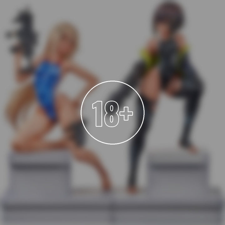 ARMS NOTE Swim Team Bucho-chan and Kohai-chan Set - 18+ adults only cover