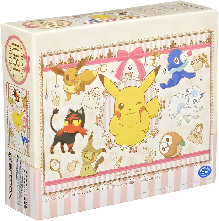 PK108-L02 108LP Puzzle - Outing to the City "Pokemon", Ensky Puzzle