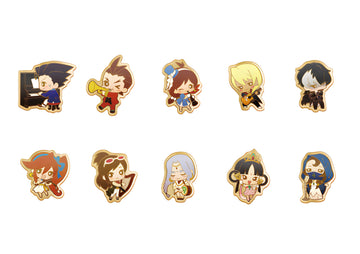 CAPCOM Apollo Justice: Ace Attorney Trilogy Orchestra Pins