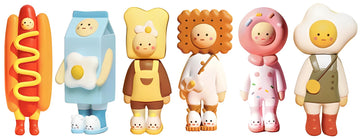 PMOA UOVO FRIEND - Food Series(re-run) (Set of 6 figures)