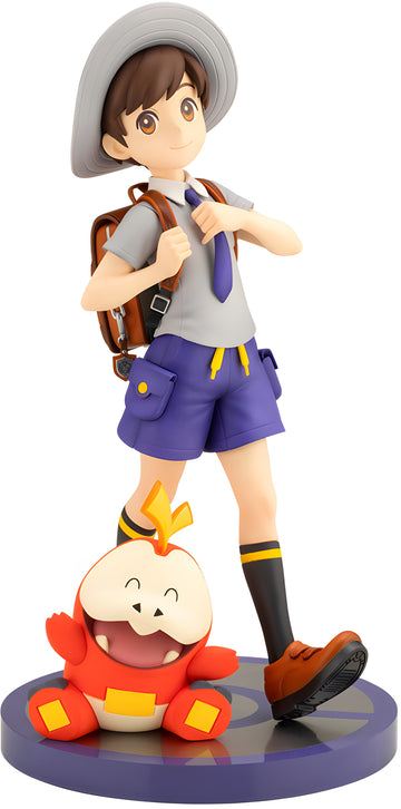 Pokémon Florian with Fuecoco ARTFX J STATUE