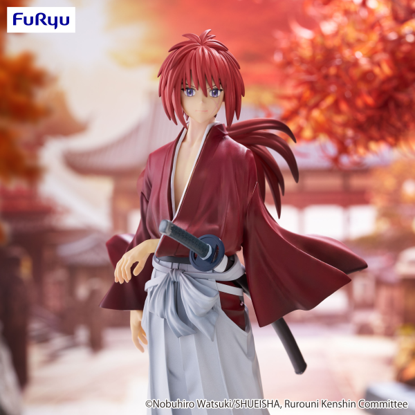 FuRyu Rurouni Kenshin: Meiji Kenkaku Romantan Trio-Try-iT Figure -Kenshin Himura-(4571623501213)(4571623501213)