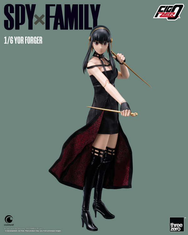 threezero SPY×FAMILY - FigZero 1/6 Yor Forger(4895250809284)(4895250809284)