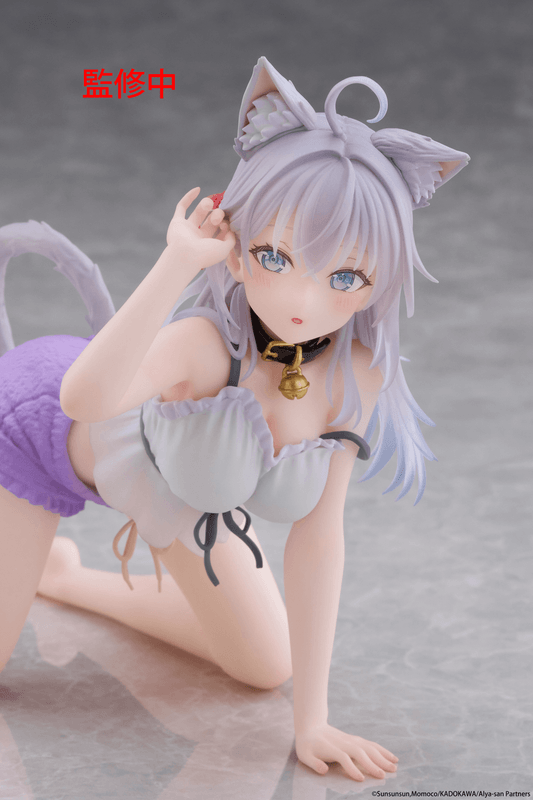 TAITO Alya Sometimes Hides Her Feelings in Russian Desktop Cute Figure - Alya (Cat Ear Roomwear Ver.) | 840342403929