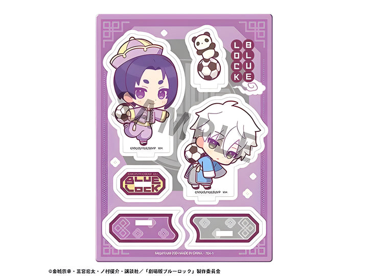 Acrylic Stands Buddycolle The Movie BLUE LOCK - Episode Nagi- A：Seishiro Nagi＆Reo Mikage Panda ver. (1pc)