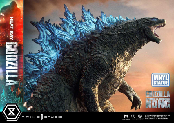 Prime 1 Studio Ultimate Diorama Masterline Godzilla vs Kong (Film) Heat Ray Godzilla Vinyl Statue(4580708037981)(4580708037981)