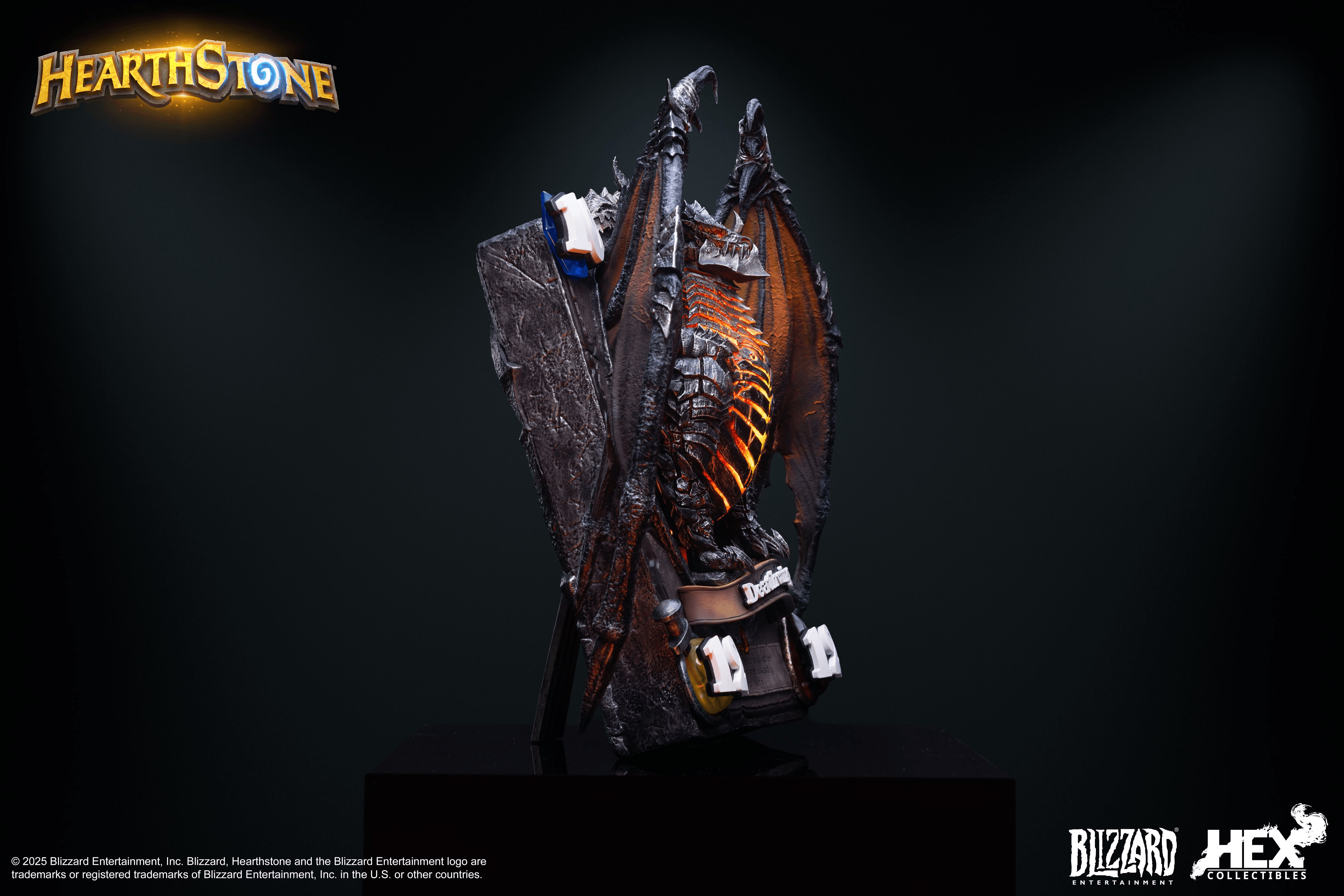 Blizzard Hearthstone® Deathwing Art Statue
