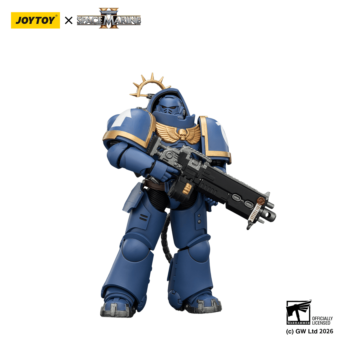 Game Edition Ultramarines Heavy Intercessor with Heavy Bolt Rifle and Bolt Pistol | 6927054403639