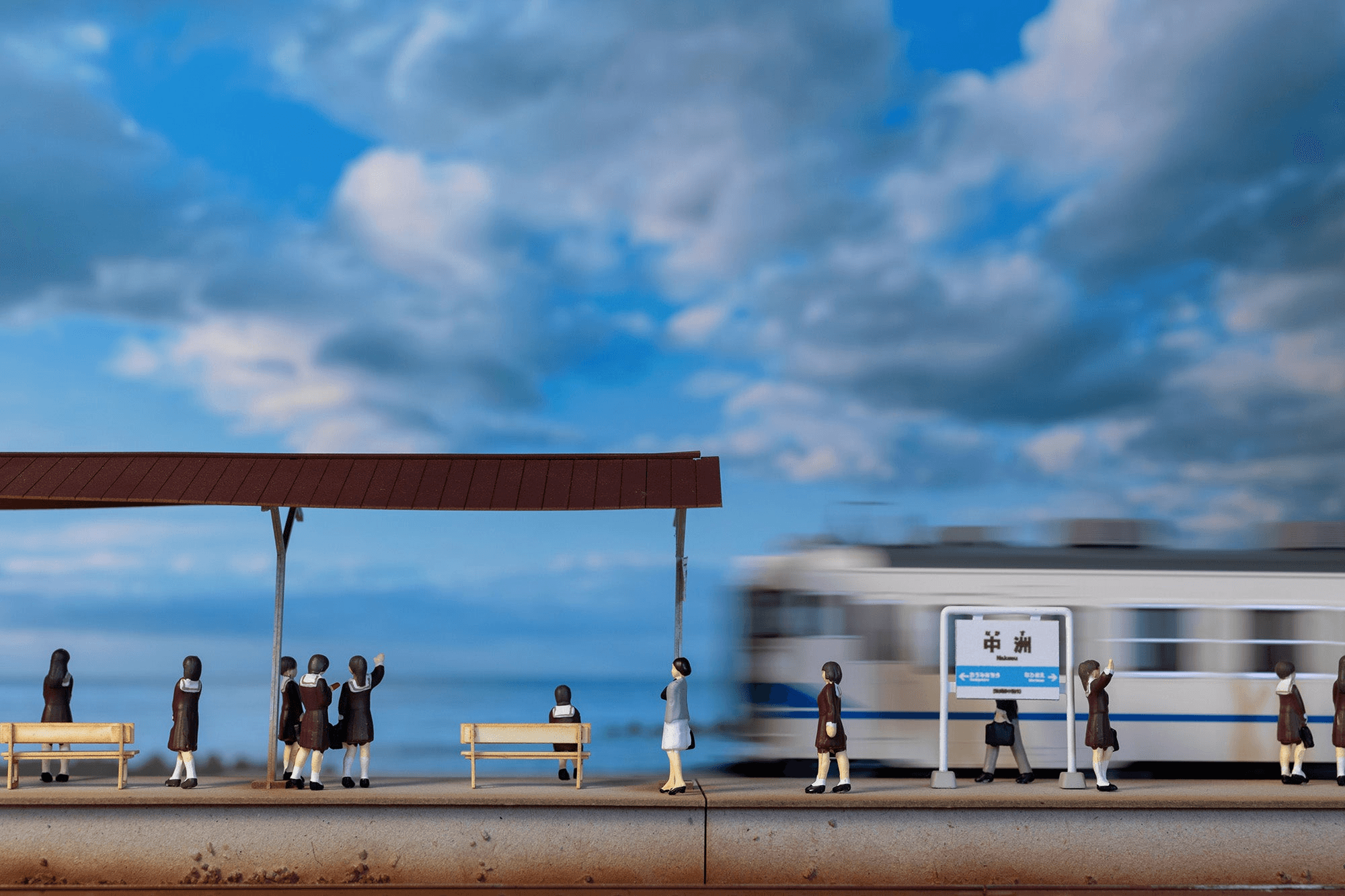1/80 Scale super minifigure series11 That Day's Intersection Set 2 | 4582362383190