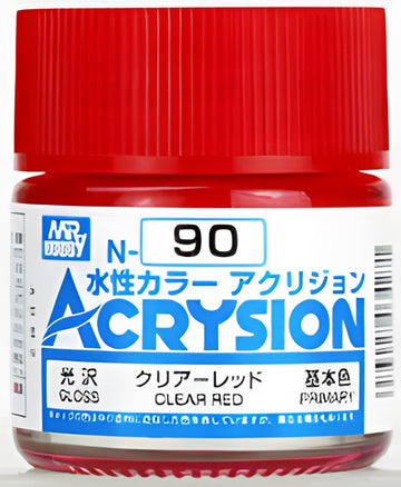 Mr Hobby Acrysion N90 - Clear Red (Gloss/Primary)