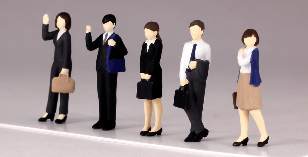 (Rerelease) 1/80 Scale super minifigure series2 Expert Office Worker Sets - Release Date: 08/2026 | 4582362383039
