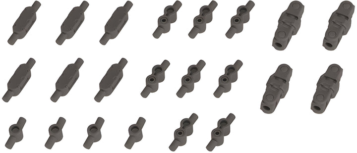 Kotobukiya Mecha Supply20 Joint Set Type D Gunmetallic Ver.