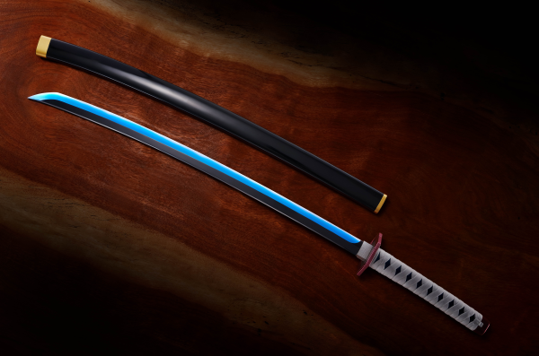 BANDAI Tamashii Nichirin Sword（Giyu Tomioka） "Demon Slayer", TAMASHII NATIONS PROPLICA | 4573102621078