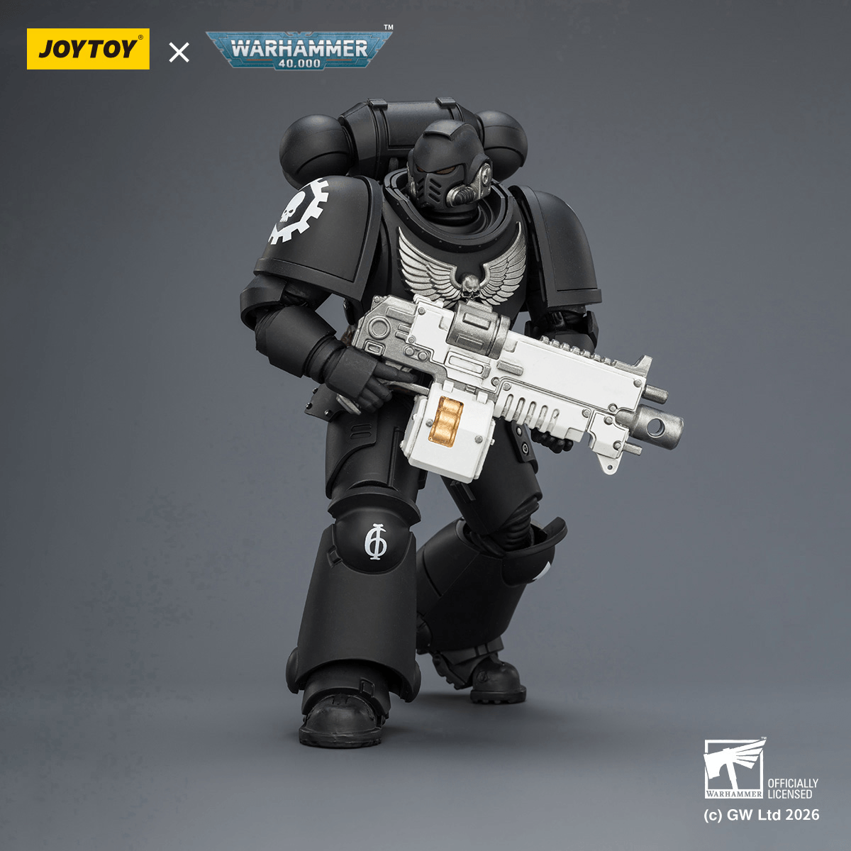 Iron Hands Intercessor with Bolt Rifle, Bolt Pistol and Chainsword | 6927054403837