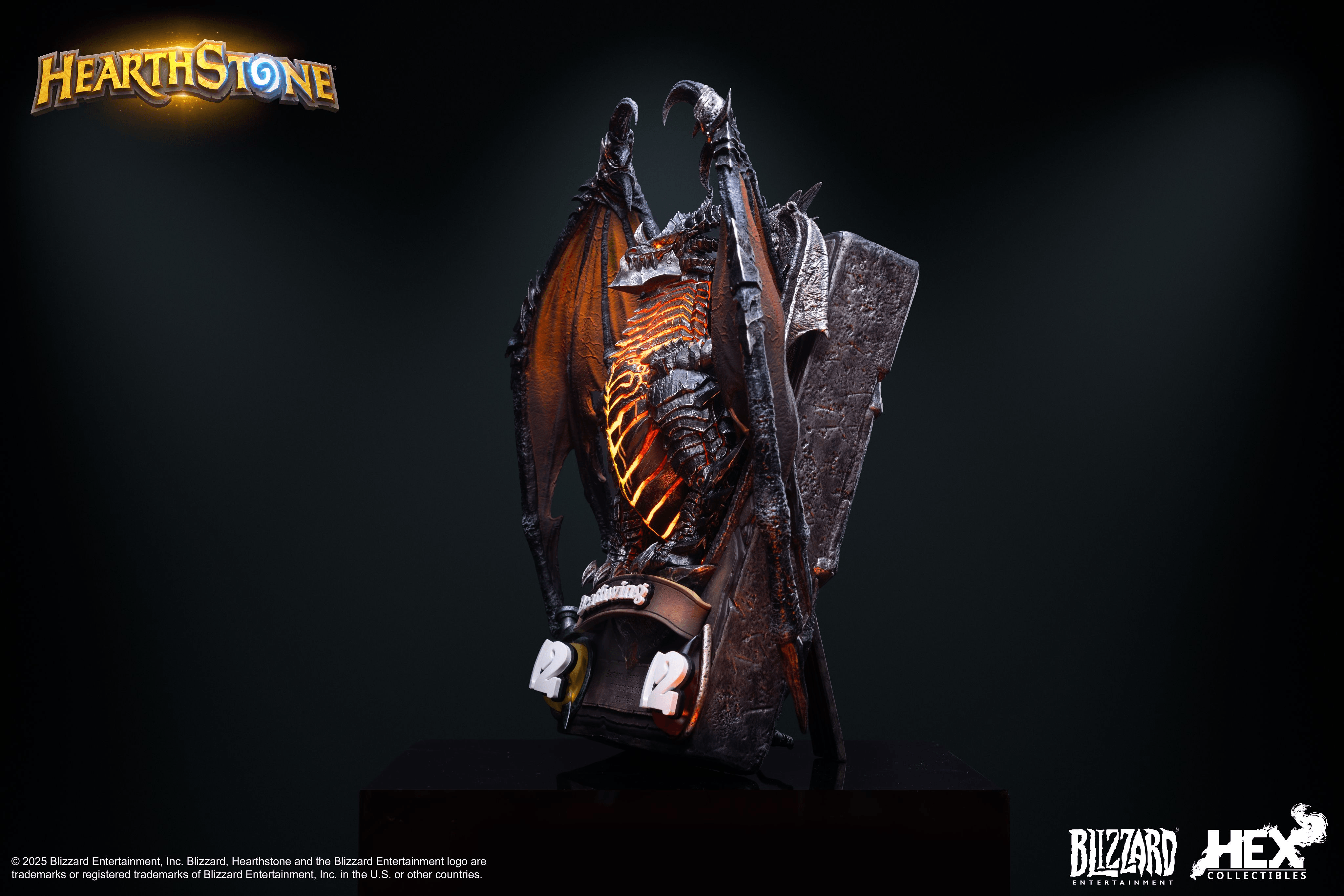 Blizzard Hearthstone® Deathwing Art Statue
