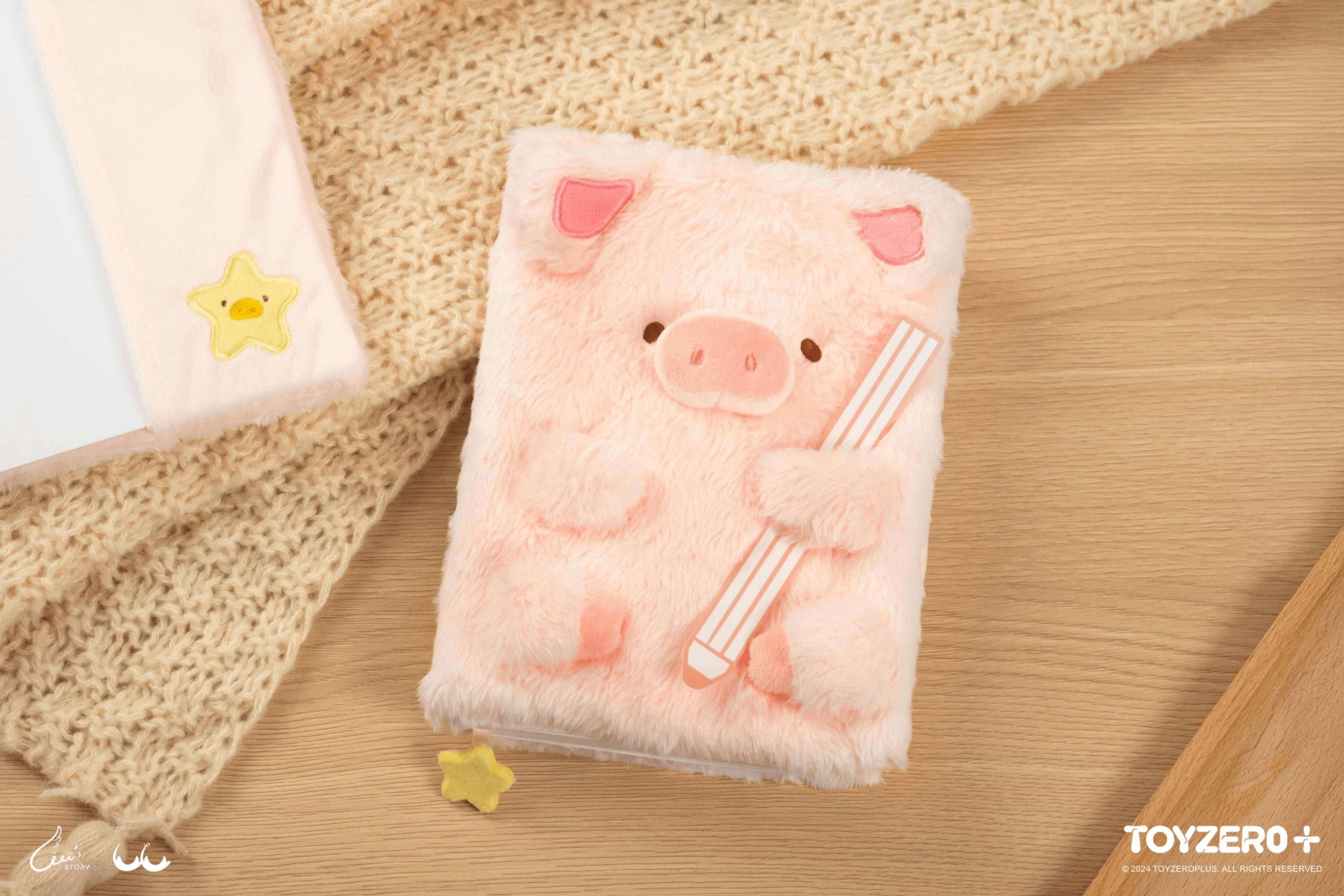 LuLu the Piggy Generic - B6 Plush Note Book | 781005994944