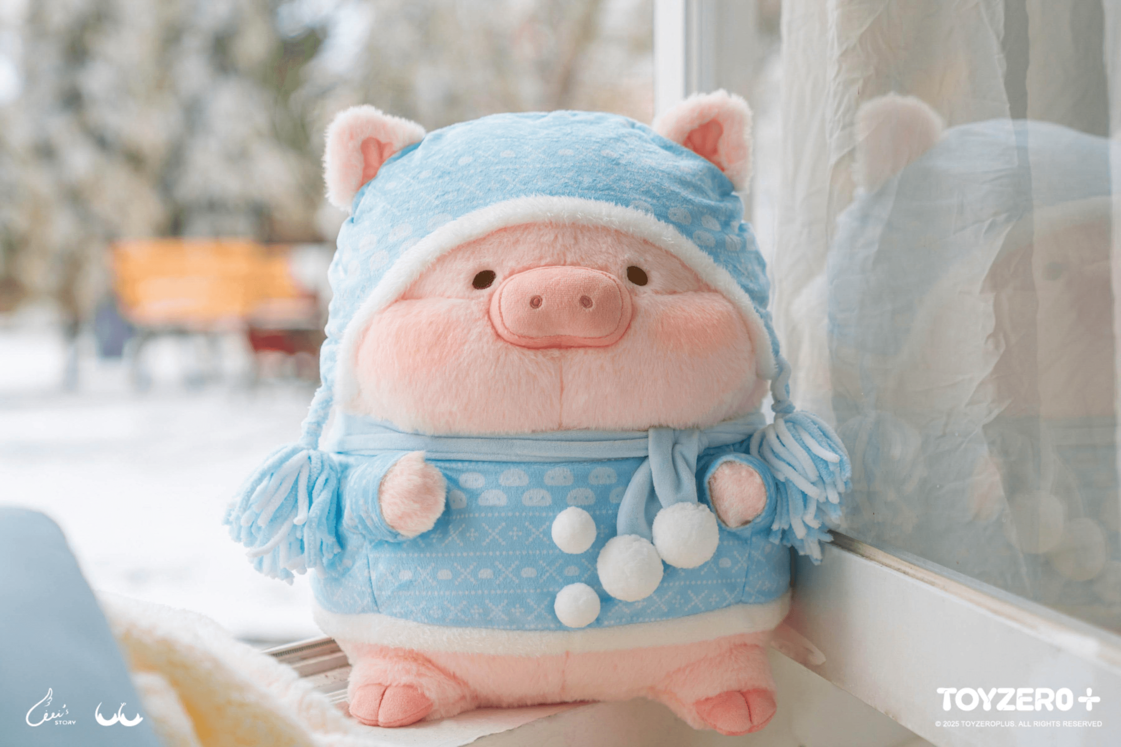 LuLu the Piggy Winter Series - Winter Fashion Lu 35cm Plush | 6978531761698