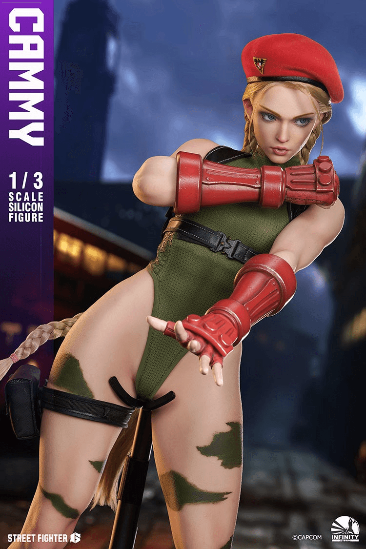 Infinity Studio Street Fighter 6 Cammy 1/3 Scale Silicone Action Figure