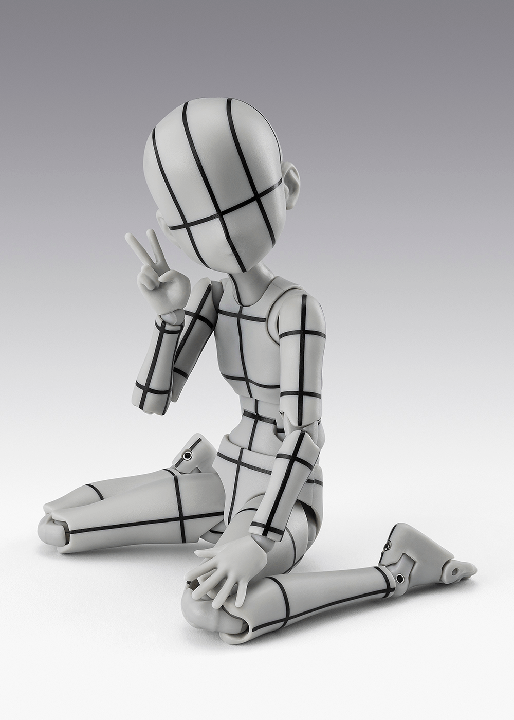 BODY-CHAN -KEN SUGIMORI- Edition -WIREFRAME-(Gray Color Ver.) | 4573102698360