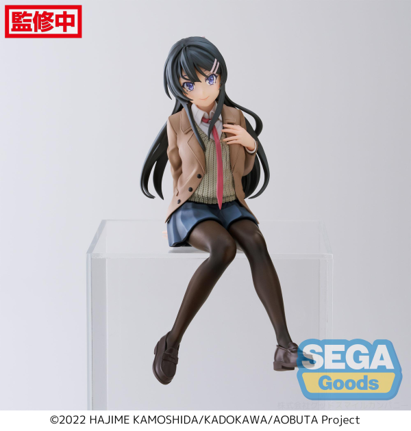 SEGA "Rascal Does Not Dream of a Knapsack Kid" PM Perching Figure "Mai Sakurajima" | 4580779536291