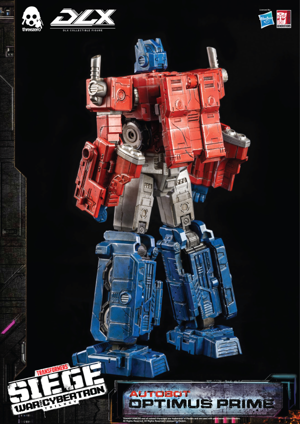 threezero Transformers: War for Cybertron Trilogy - DLX Optimus Prime | 4895250816343