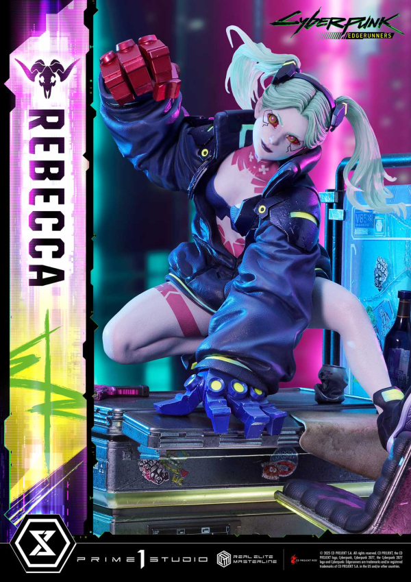 Prime 1 Studio  Real Elite Masterline Cyberpunk: Edgerunners Rebecca Deluxe Version(4582647121578)