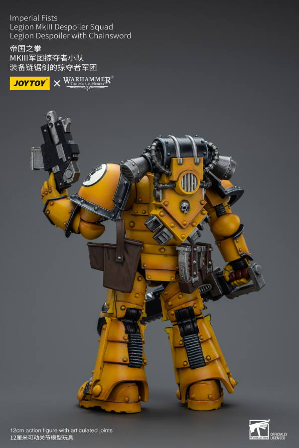 Joy Toy Imperial Fists Legion MkIII Despoiler Squad Legion Despoiler with Chainsword(6973130379091)(6973130379091)