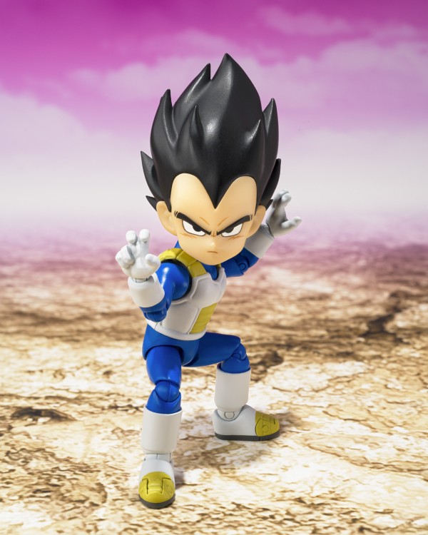 BANDAI Tamashii VEGETA (MINI) -DAIMA- "Dragon Ball DAIMA", TAMASHII NATIONS S.H.Figuarts(4573102666390)(4573102666390)