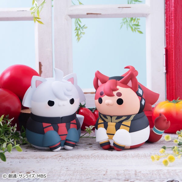 MegaHouse MEGA CAT PROJECT  Mobile Suit Gundam The Witch From Mercury  Nyanto! The Big Series Cat From Mercury Suletta＆Miorine Set 【with gift】(Box)(4535123838064)(4535123838064)