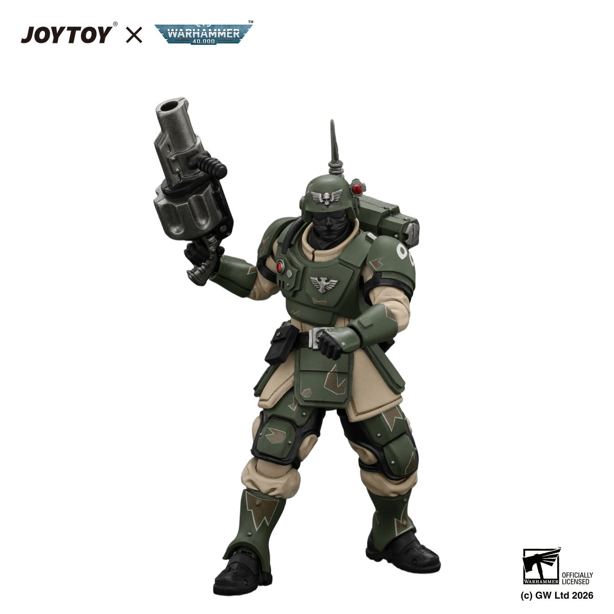 Astra Militarum Kasrkin 5 with Grenade Launcher