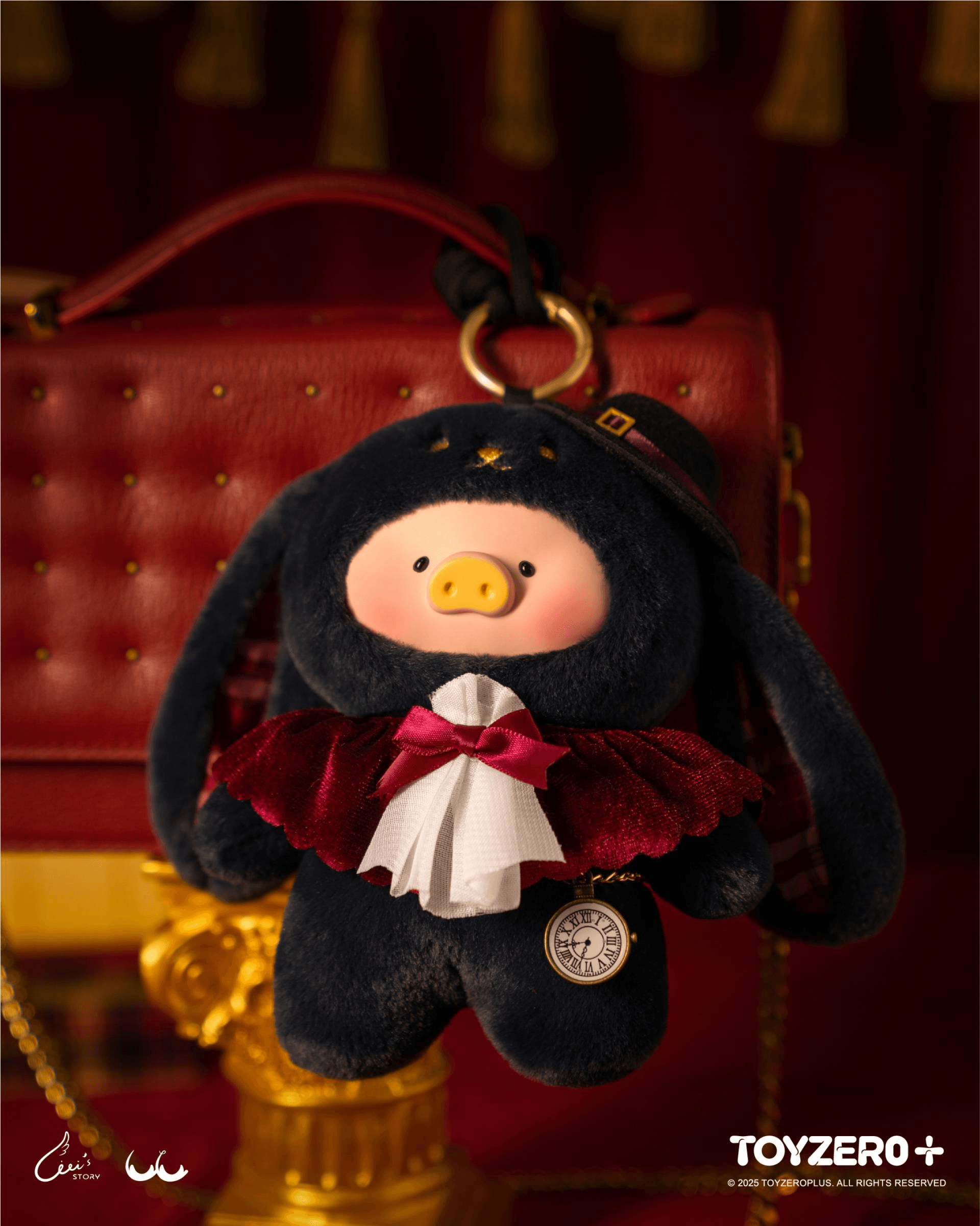 LuLu the Piggy - Vinyl Face Plush Keychain (Magician Bunny LuLu ver.) | 6978531760233