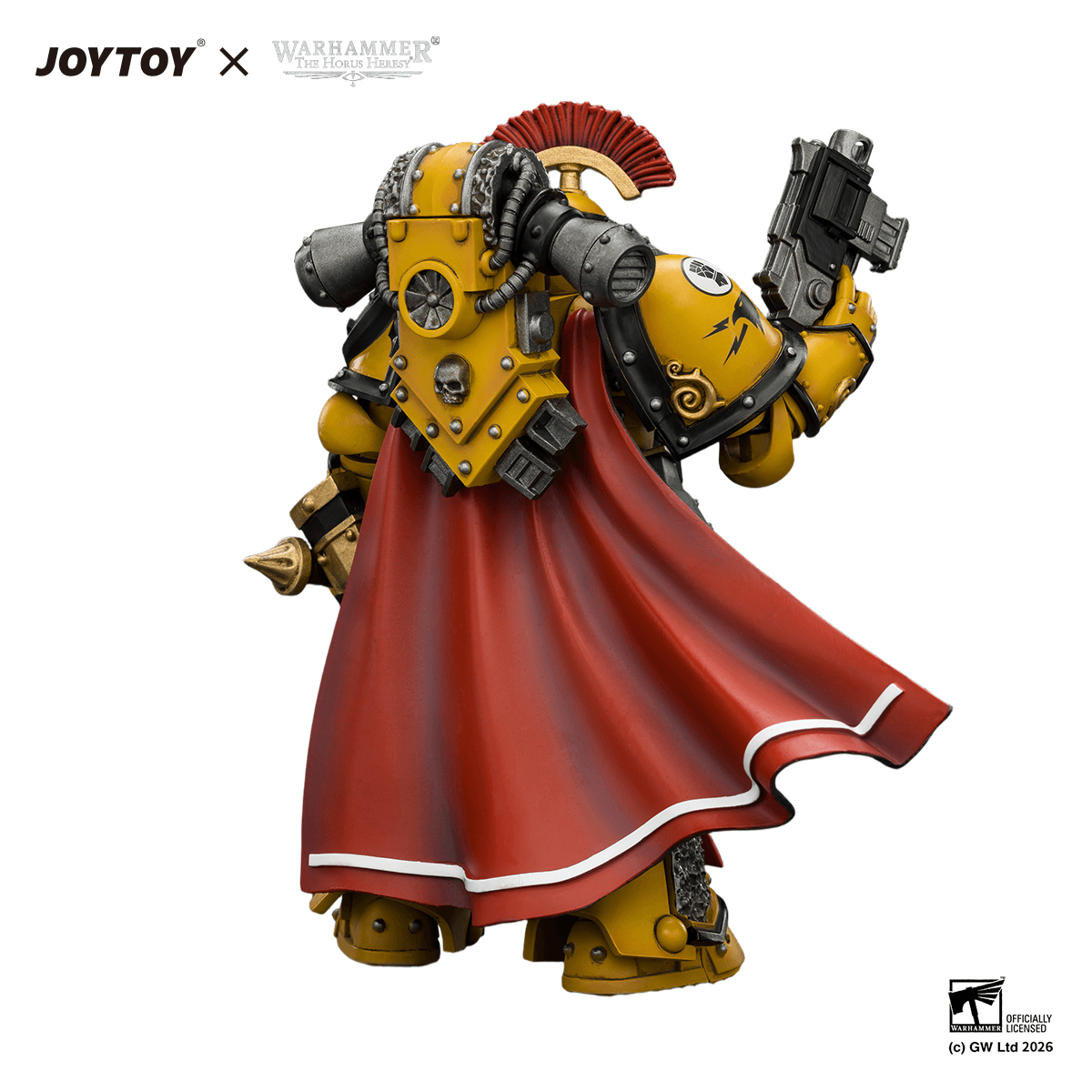 Imperial Fists Legion Praetor in Mk III Armour with Power Sword and Bolt Pistol | 6927054404216