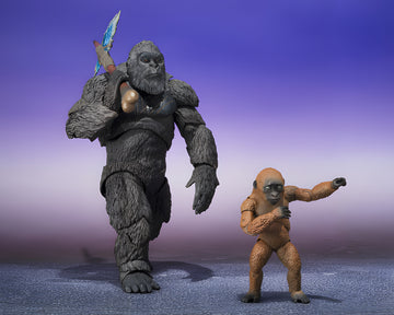 SUKO & MOTHRA (2024) FROM GODZILLA x KONG: THE NEW EMPIREGODZILLA x KONG: The New Empire ""GODZILLA x KONG: The New Empire"", TAMASHII NATIONS S.H.MonsterArts