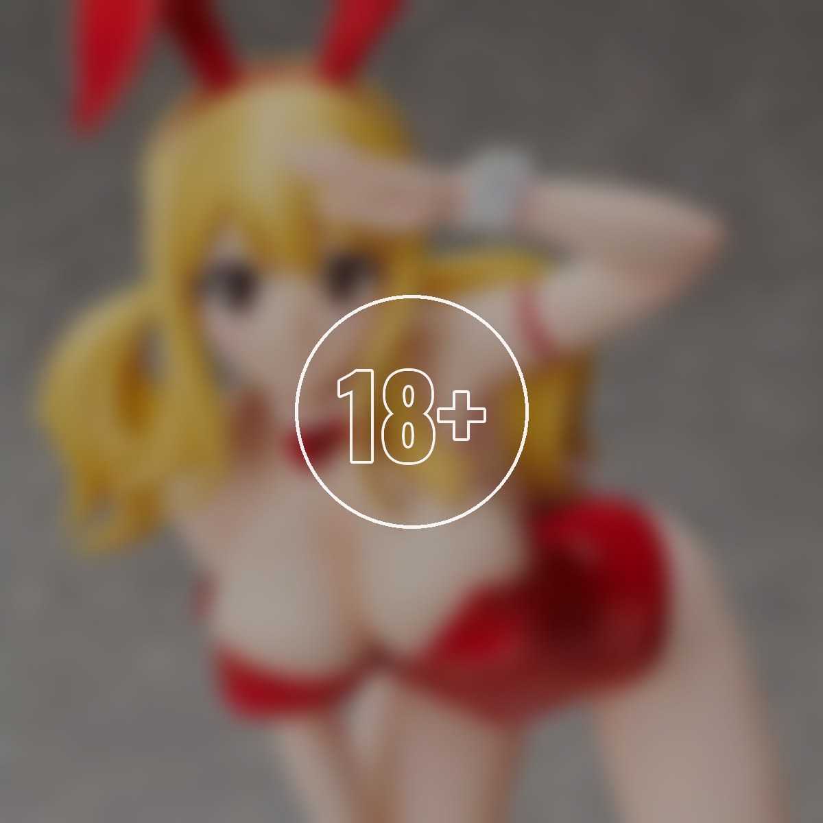 Lucy Heartfilia: Bare Leg Bunny Ver. - 18+ adults only cover