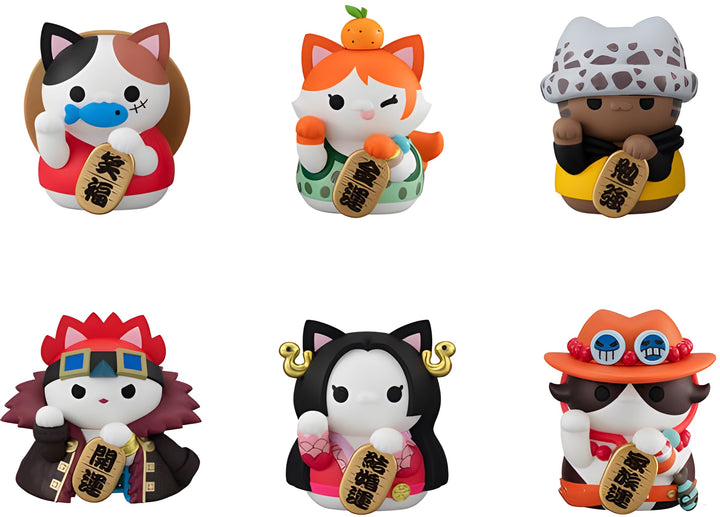 MegaHouse MEGA CAT PROJECT ONE PIECE Nyan Piece Nyan Beckoning cat LUCKY CAT PIRATES